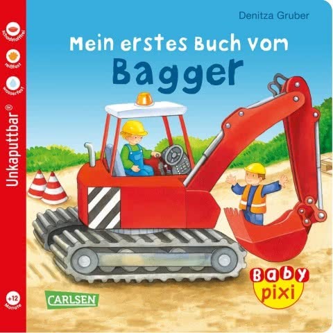 Baby Pixi- Mein erstes Buch vom Bagger