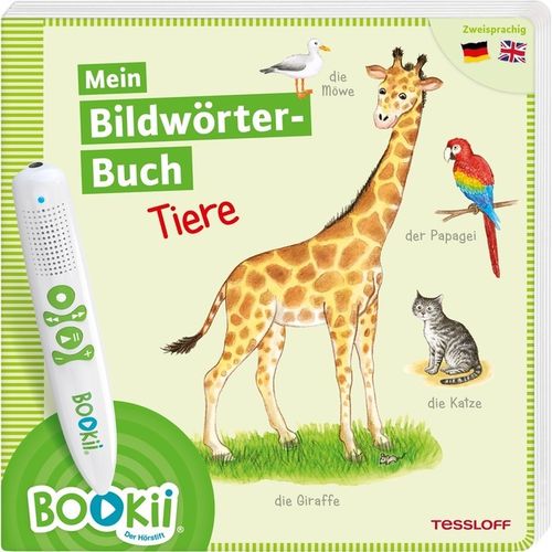 BOOKii Mein Bildwörterbuch Tiere Zweisprachig Deutsch / Englisch