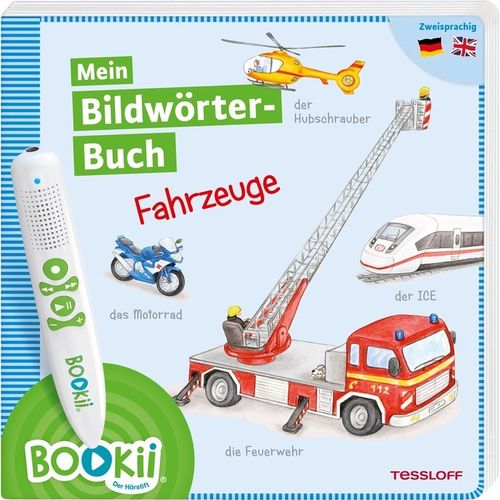 BOOKii Mein Bildwörterbuch Fahrzeuge Zweisprachig Deutsch / Englisch