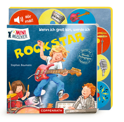 Wenn ich groß bin, werde ich Rockstar (Mini-Musiker/Soundbuch)