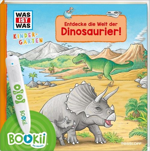 BOOKii WAS IST WAS Kindergarten Entdecke die Welt der Dinosaurier!