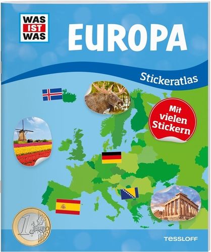 WAS IST WAS Stickeratlas Europa