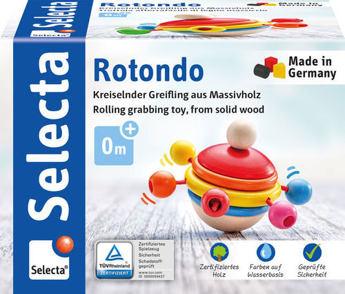 Selecta Rotondo, Kreiselnder Greifling, 7,5 cm