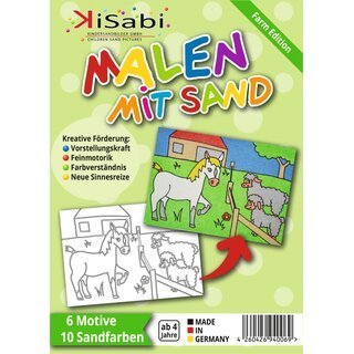 Kinder-Sand-Bilder - Farm A5 Set
