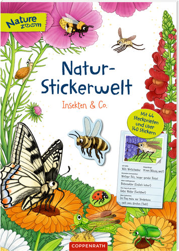 Natur-Stickerwelt - Insekten & Co. (Nature Zoom)