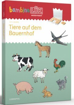 bambinoLÜK-Set. Kindergarten. Tiere auf dem Bauernhof. 3/4/5 Jahre