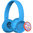 Kekz Kekz - Kekzhörer Starterset blau + Cookie Crew Audiochip, All-in-One Kinder Audioplayer, kabel