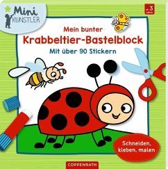 Mein bunter Krabbeltier-Bastelblock
