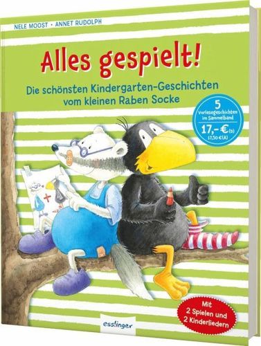 Der kleine Rabe Socke: Alles gespielt! Die schönsten Kindergarten-Geschichten vom kl. Raben Socke
