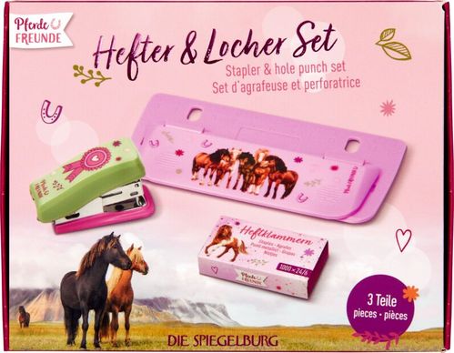 Hefter & Locher Set - Pferdefreunde