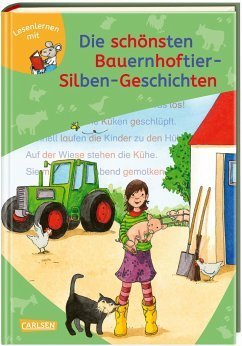 LESEMAUS zum Lesenlernen Sammelbände: Die schönsten Bauernhoftier-Silben-Geschichten 6er Sammelband