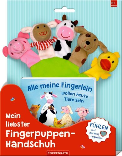 Mein liebster Fingerpuppen-Handschuh: Alle meine Fingerlein wollen heute Tiere sein