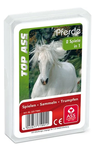 ASS Altenburger Spielkarten - TOP ASS Pferde